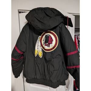 NFL Washington Redskins Reversable Puffer Jacket Embroidered Logo XL